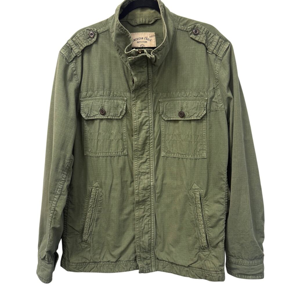 American Eagle OutfittersOlive Green Military Utility Jacket Men’s XL